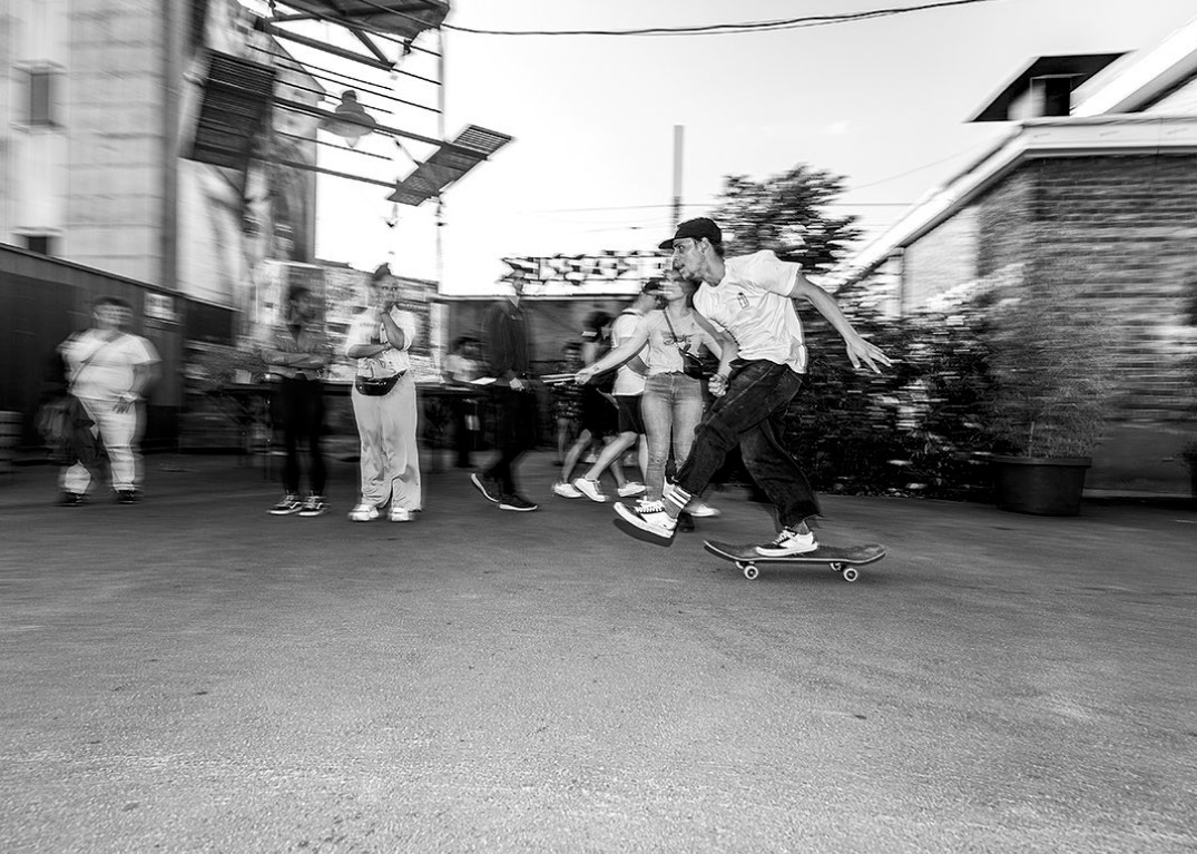 Skater in the street